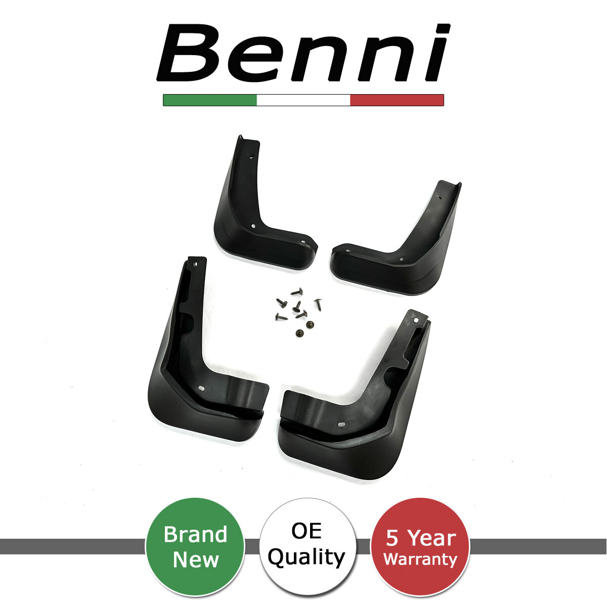 Easy Fit Mudflaps Front Rear For Ford Focus Hatchback 2012-2018 Benni