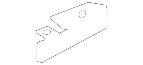 NEW OEM Ford Right Rear Mudguard Deflector 2015-2023 Mustang FR3Z-9911778-AA