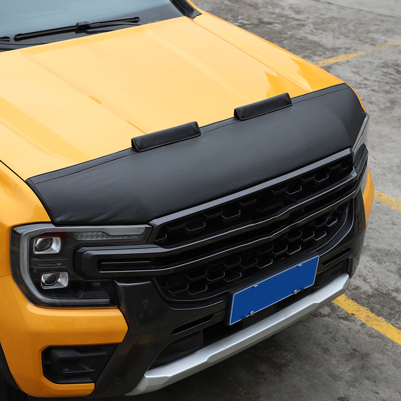Front Hood Bonnet Mask Hood Bra Engine End Bra Protector Fits Ford Ranger 2024+