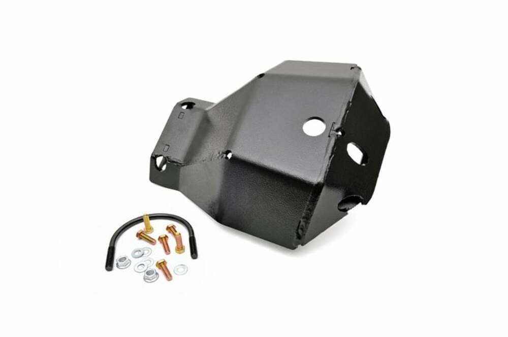 Rough Country Dana 30 Front Differential Skid Plate-Black, for Wrangler JK; 797