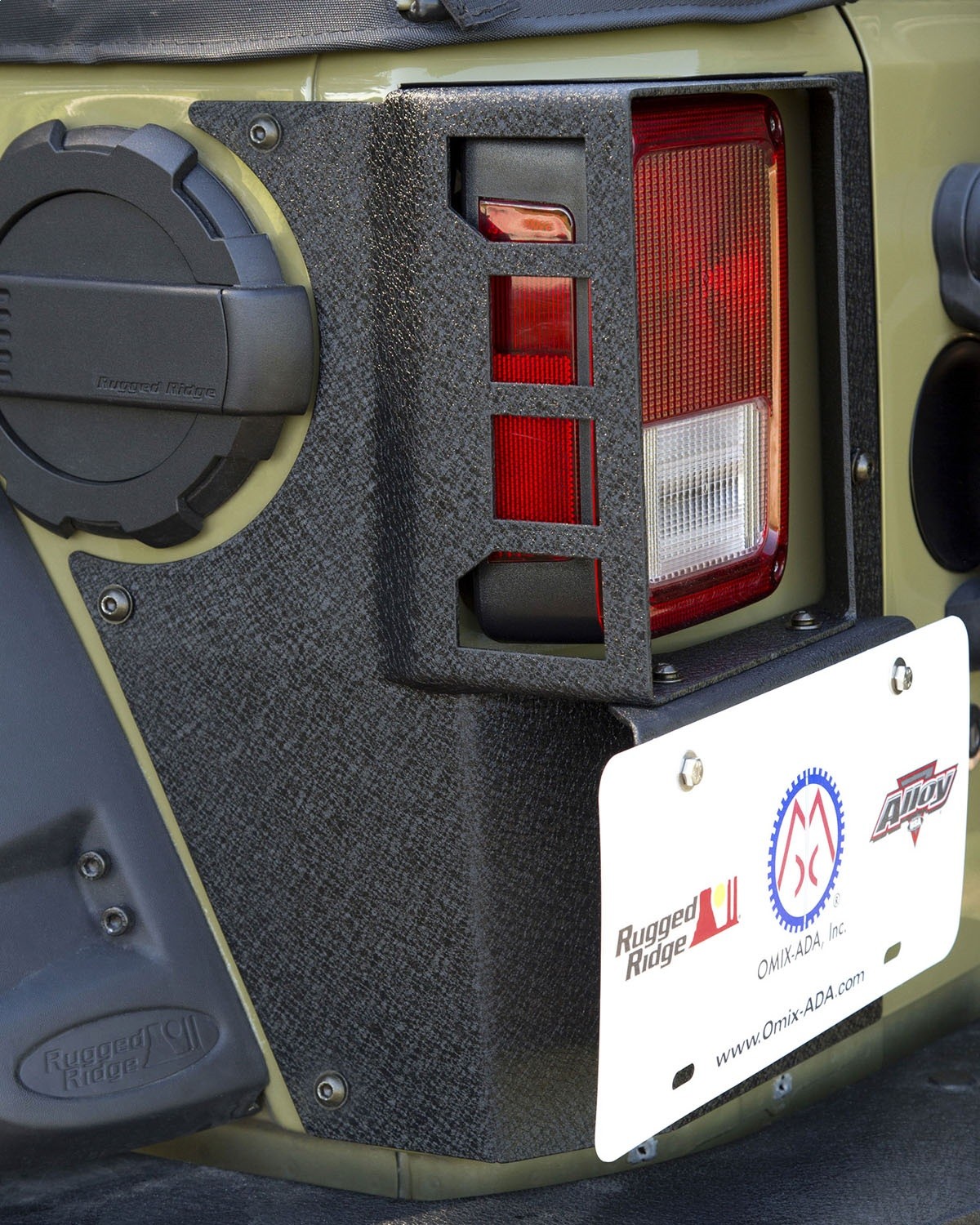 Rugged Ridge 11615.20 XHD Corner Guard Fits 07-18 Wrangler (JK)