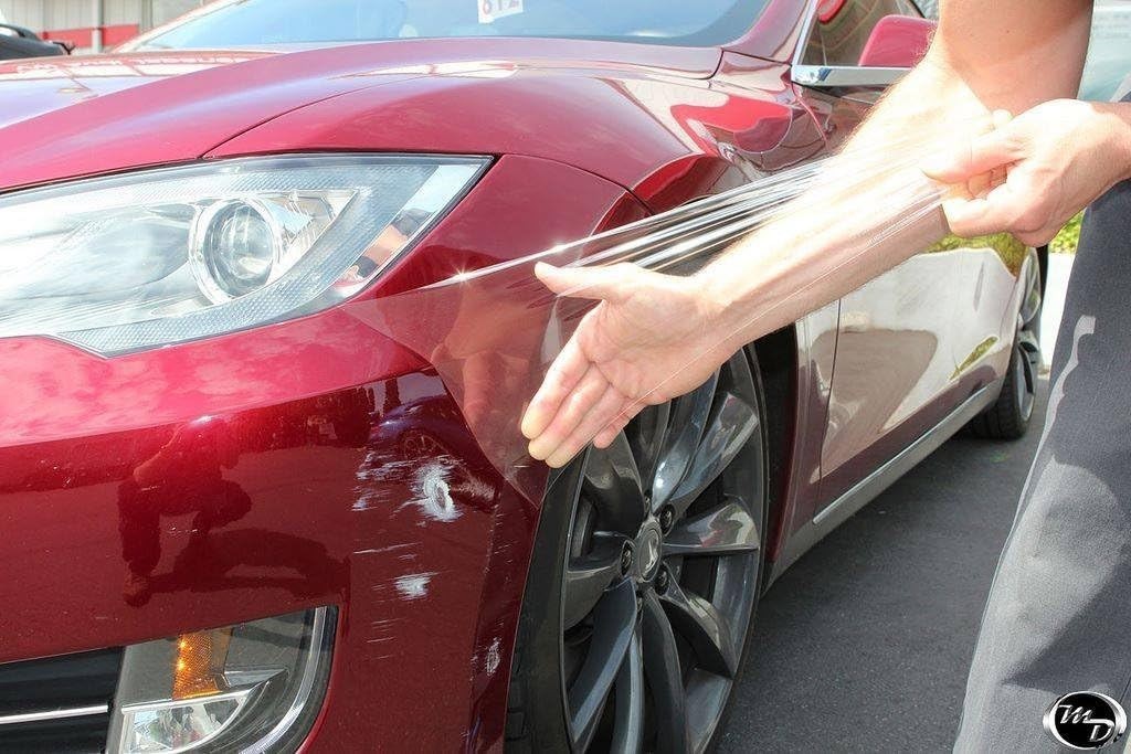 Clear Paint Protection Bulk Film Roll 6-by-25-inches
