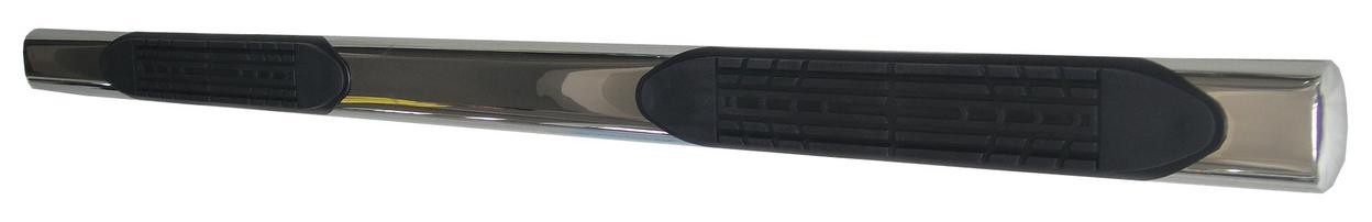 TrailFX 2930313041 4 Inch Oval Straight Pol Stainless Steel Rocker Panel Mount