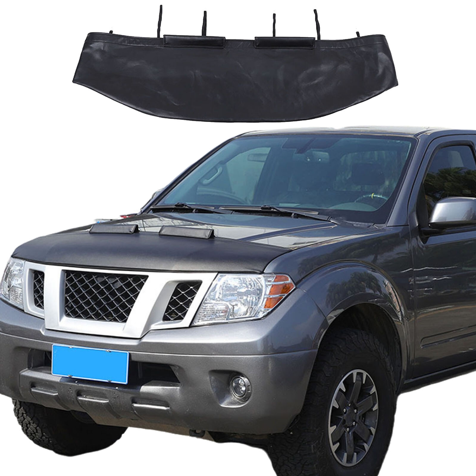 Front End Mask Cover Bra Hood Mini Mask Protector For Nissan Frontier 2005-2021