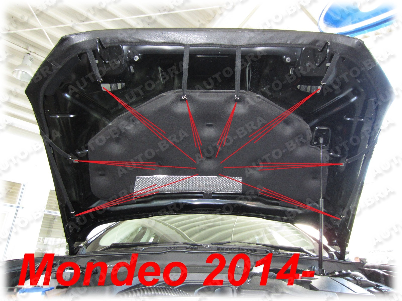 Car Bra For Ford Mondeo 5 2014-2022 Stone Chip Protection Bonnet Bra Car Bra …