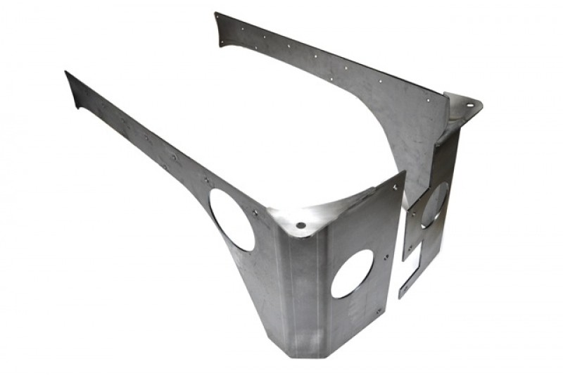 EVO Manufacturing EVO-1070-4D Rear Rockskin Corners for 07-18 Wrangler JK 4DR