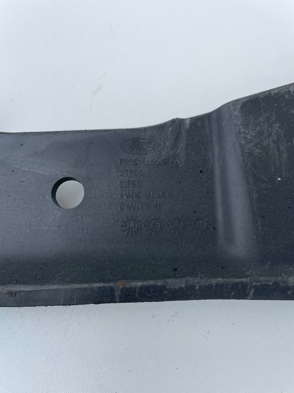 FORD MUSTANG VI FUEL TANK BOTTOM PROTECTION 2015-19 FR3C-9N226-AB