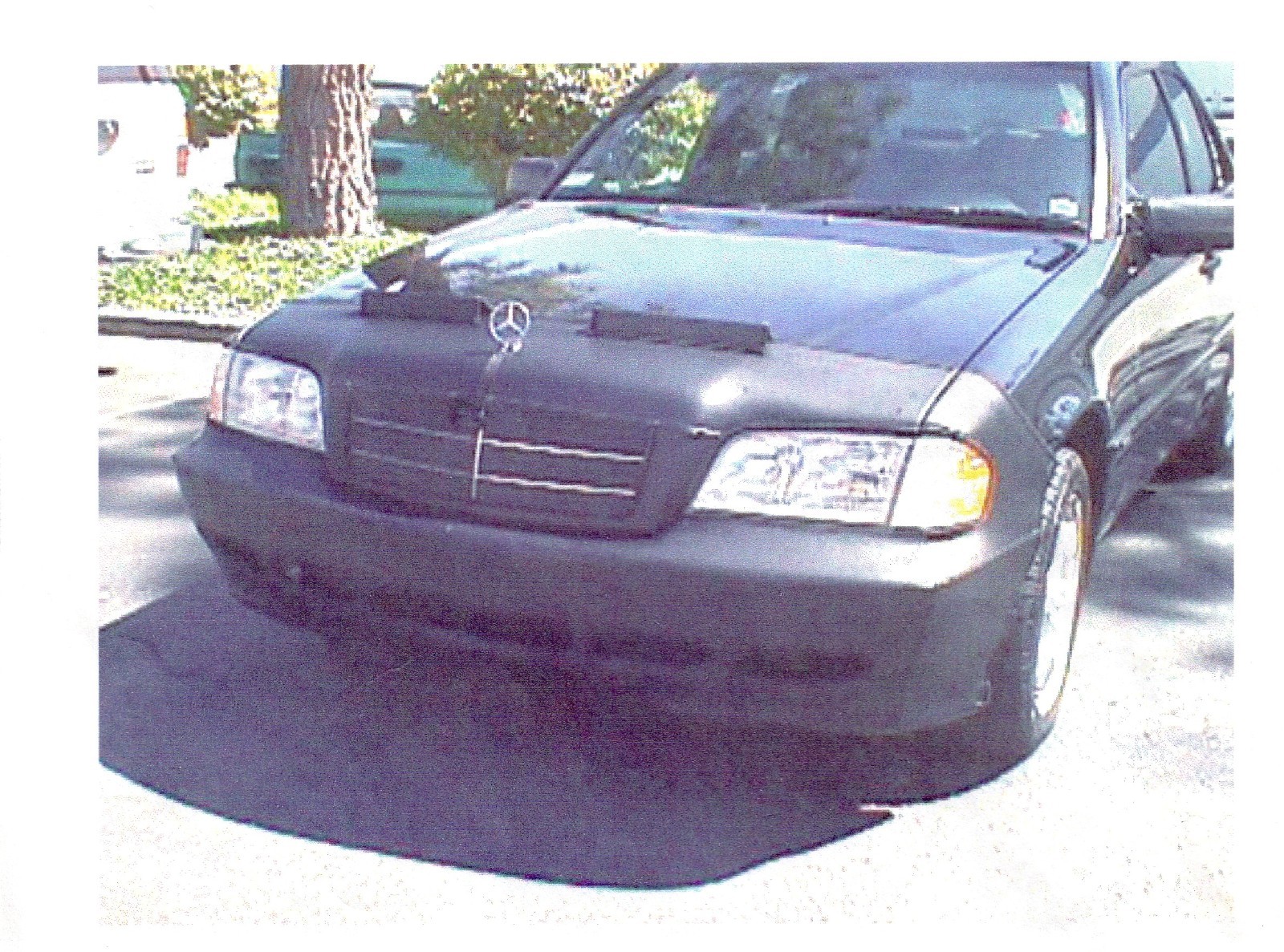Colgan Front End Bra 2pc. Fits Mercedes Benz C280 1998-2000 W/O License