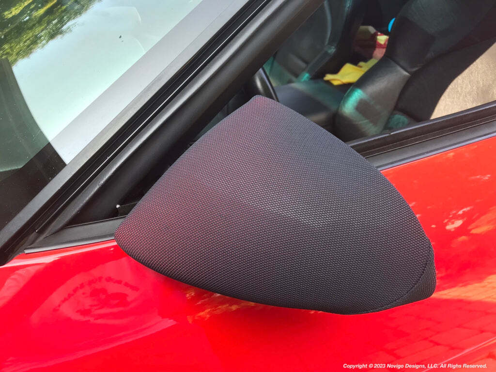NoviStretch Mirror Covers for the 1984 – 1996 C4 Corvette