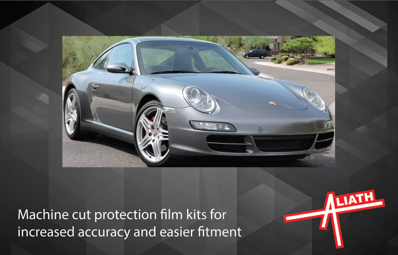 Fits Porsche 911 (997) 05-08 Bumper Stone Chip Guard Paint Protection film. C4S