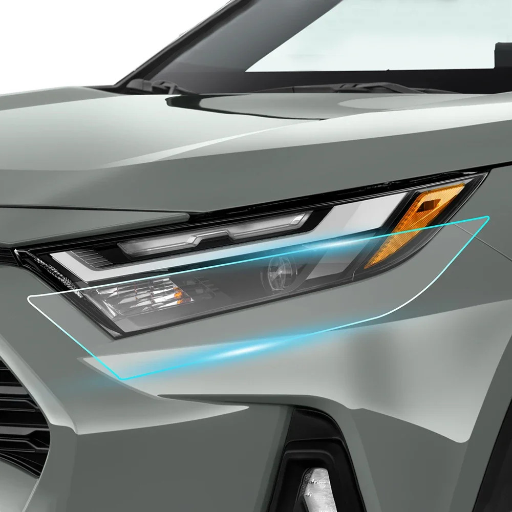For Toyota RAV4 Hybrid XA50 2019-2024 Front Headlight Precut Paint Protection