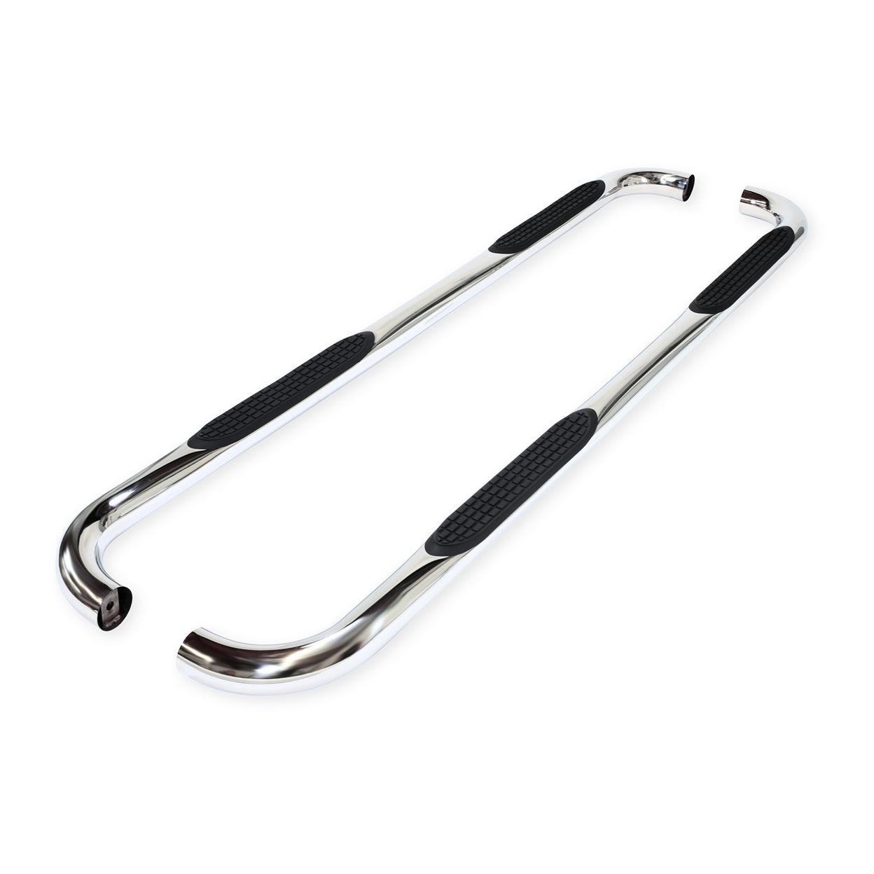 TrailFX 1110134041 3 Inch Round Bent Pol Stainless Steel Without End Caps Frame