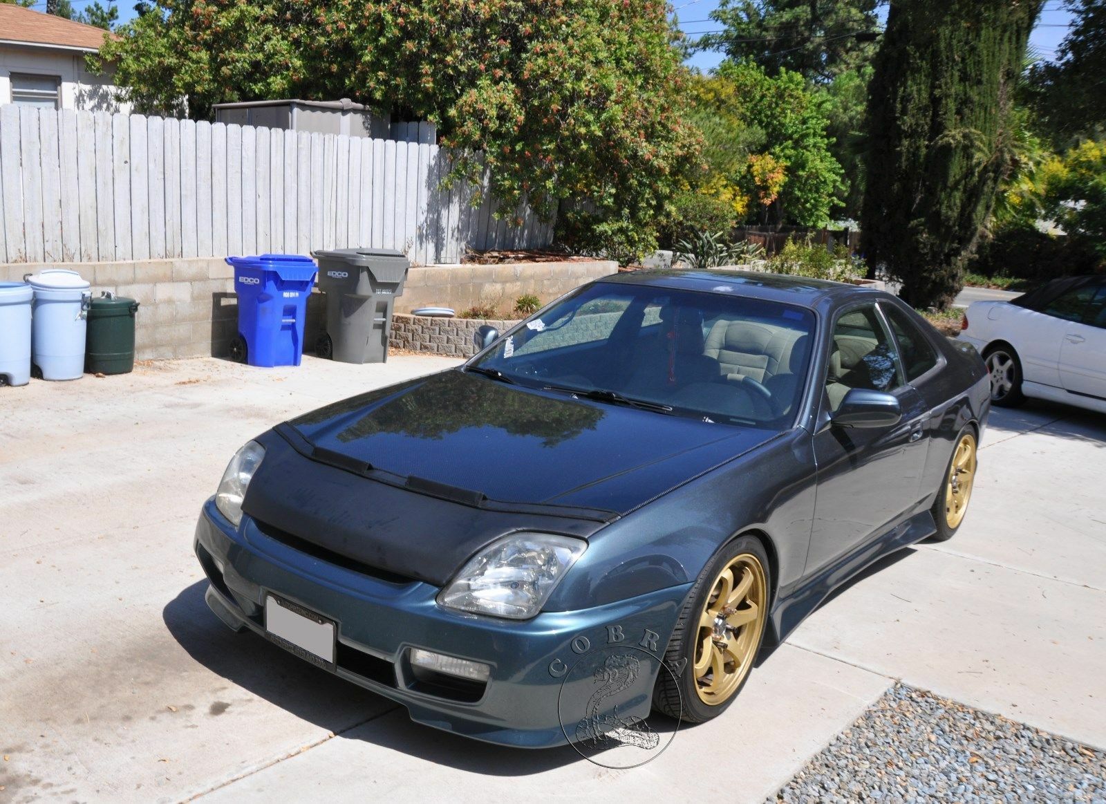Car Bonnet Mask Hood Bra Fits Honda Prelude 1997 1998 1999 2000 2001