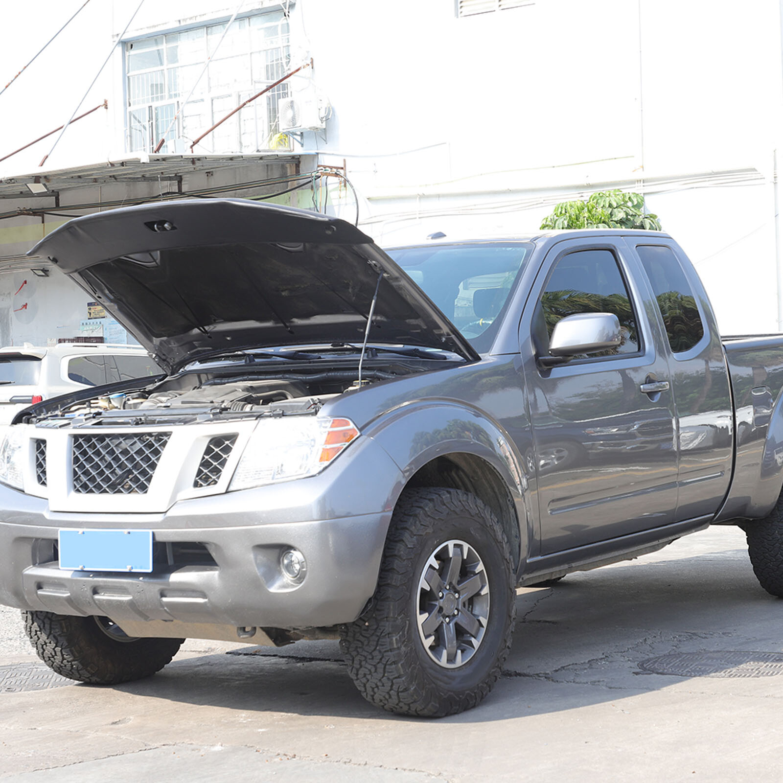 Front End Mask Cover Bra Hood Mini Mask Protector For Nissan Frontier 2005-2021