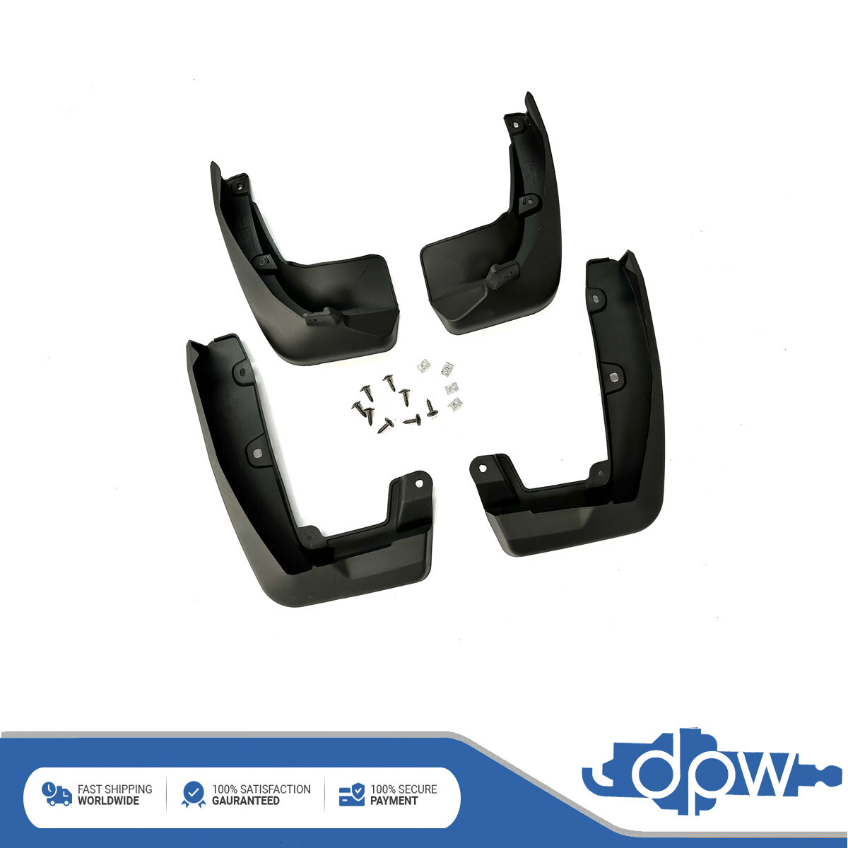 Mud Splash Guards x4 FR/RR For Honda CR-V 2017-2023 DPW