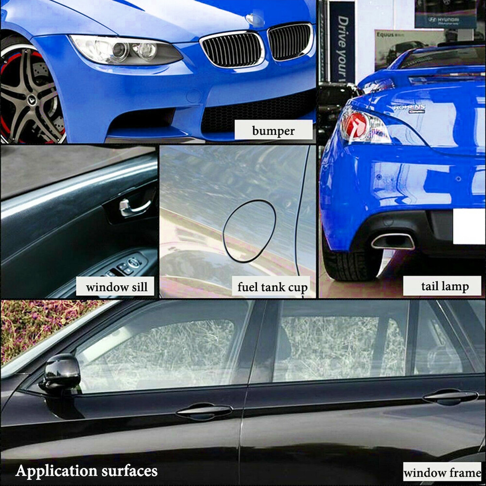 For Headlight Bumper Body Transparen Anti-Scratch Protection Vinyl Film Sticker
