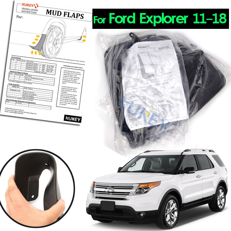 MUD FLAP MUDFLAPS FRONT REAR SPLASH MUDGUARDS FENDER FOR FORD EXPLORER 2011-2019