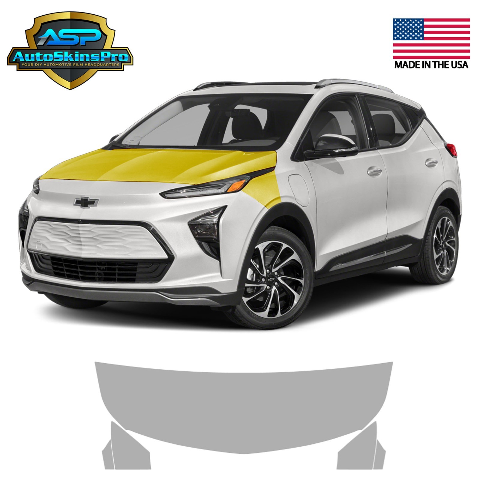 22-23 Bolt EUV Pre-Cut Hood & Fender Paint Protection Clear Film PPF