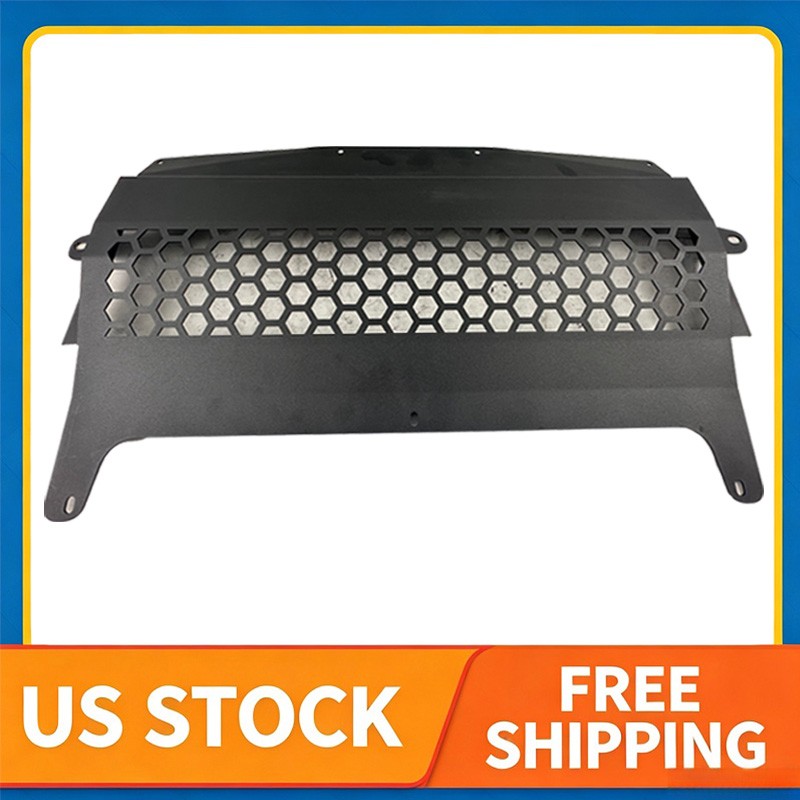 For BWM S55 F80 M3 F82 F83 M4 3.0L Turbo Black Aluminum Oil Cooler Skid Plate