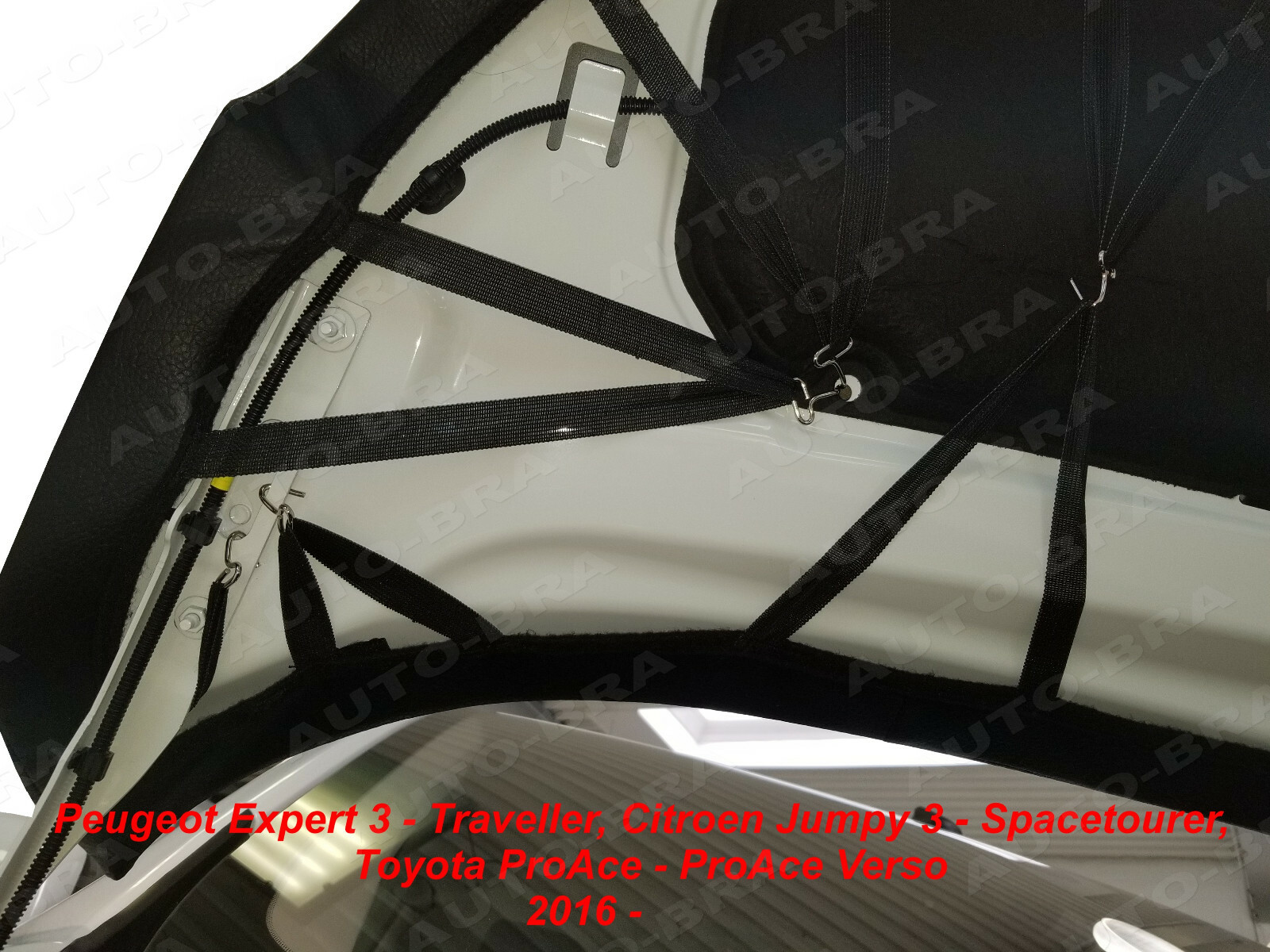 Full bra bra for Peugeot Expert traveller from 2016 stone chip protection hoo…