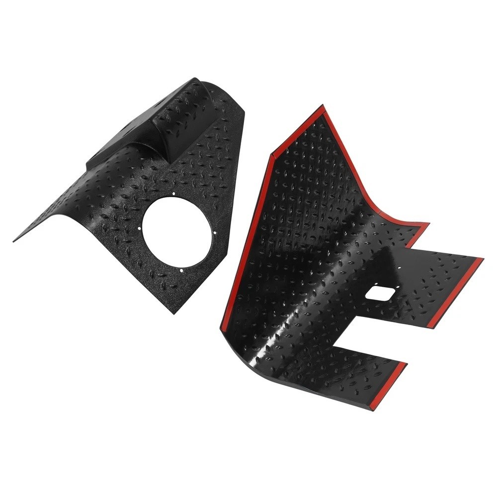 Rear Body Armor Corner Guards Textured for 1997-2006 Jeep Wrangler TJ