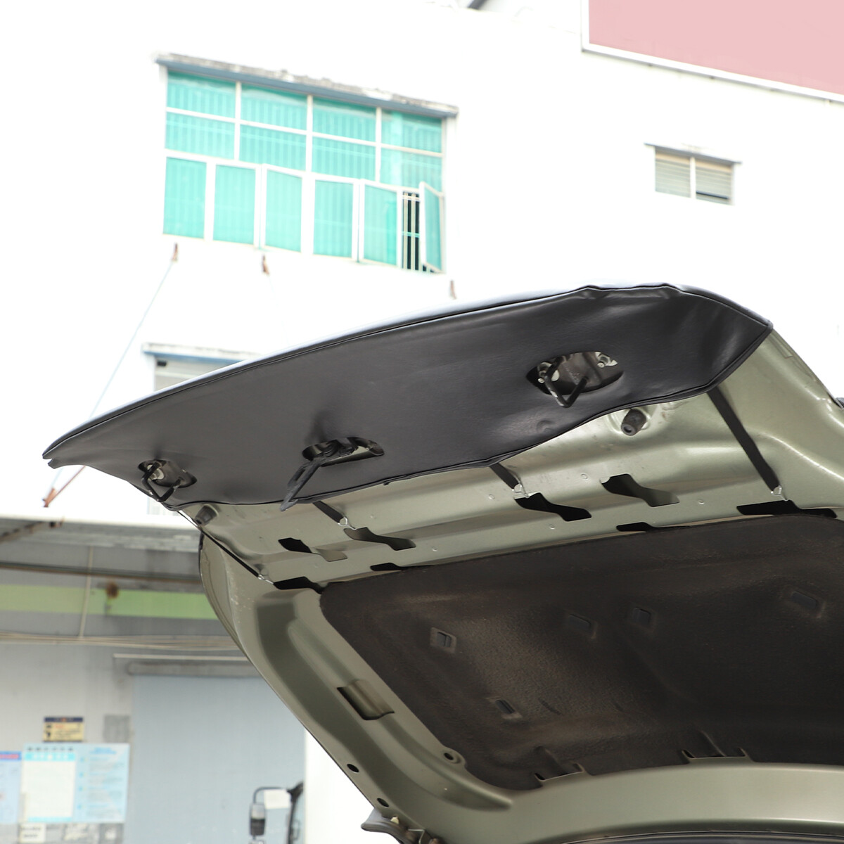 Leather Front End Hood Bra Guard Protection For Land Rover Defender 130 2020-23