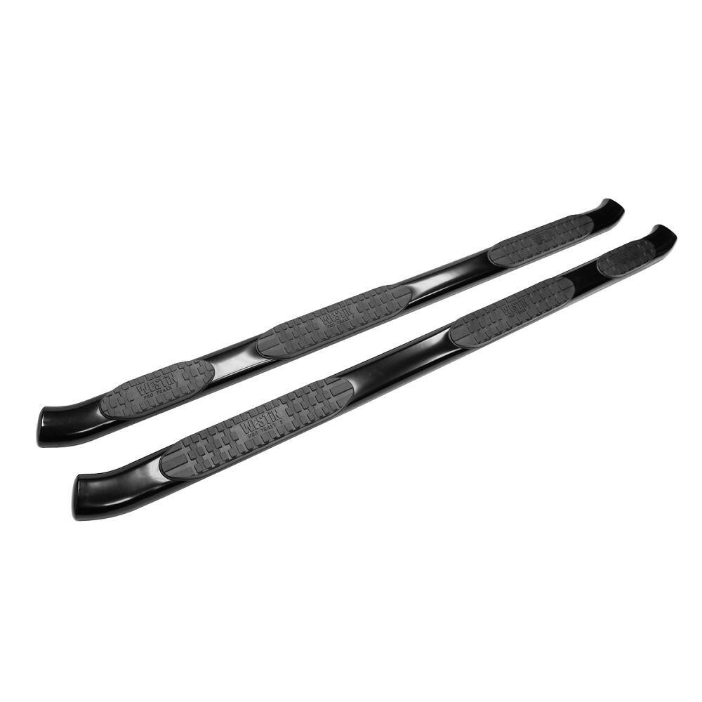Westin Automotive 21-534575 PRO TRAXX 5 Oval Wheel-To-Wheel Nerf Step Bars Black