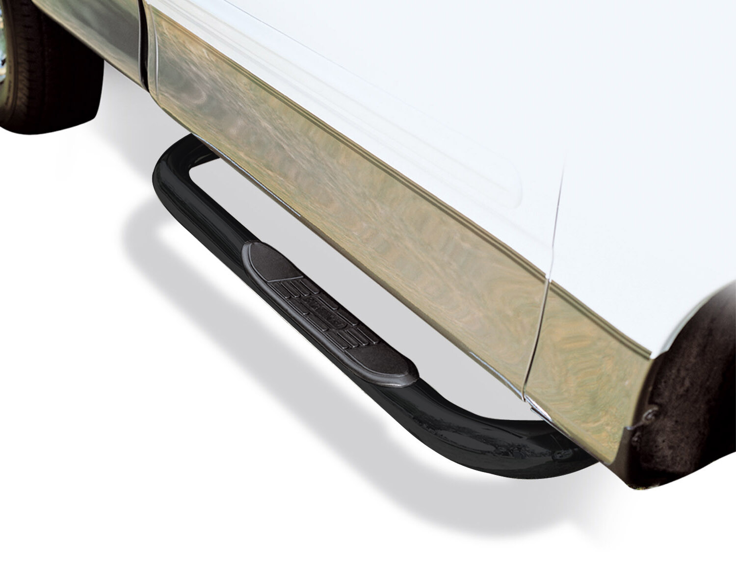 Big Country 370061 3″ Round Classic Side Steps Complete Kit w/Brackets