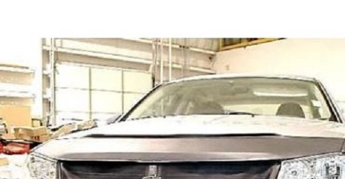 Lebra Hood Protector Mini Mask Bra Fits Dodge Avenger 2008-2014