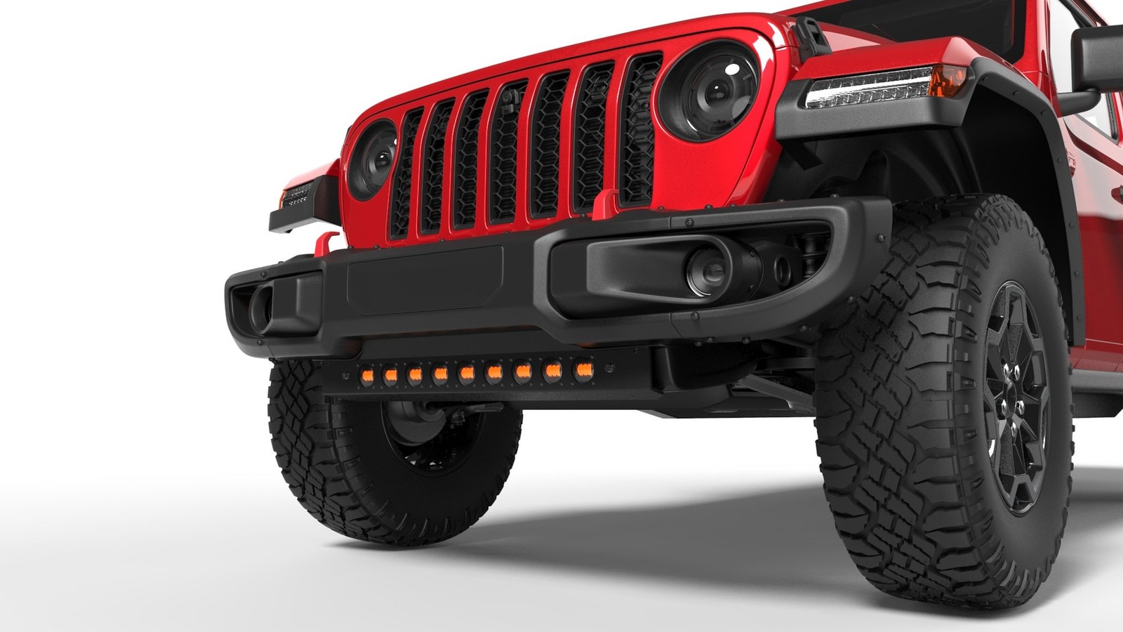 Skid Plate With Off-Road Lights Integrated LED Emitters ORACLE 5883-005