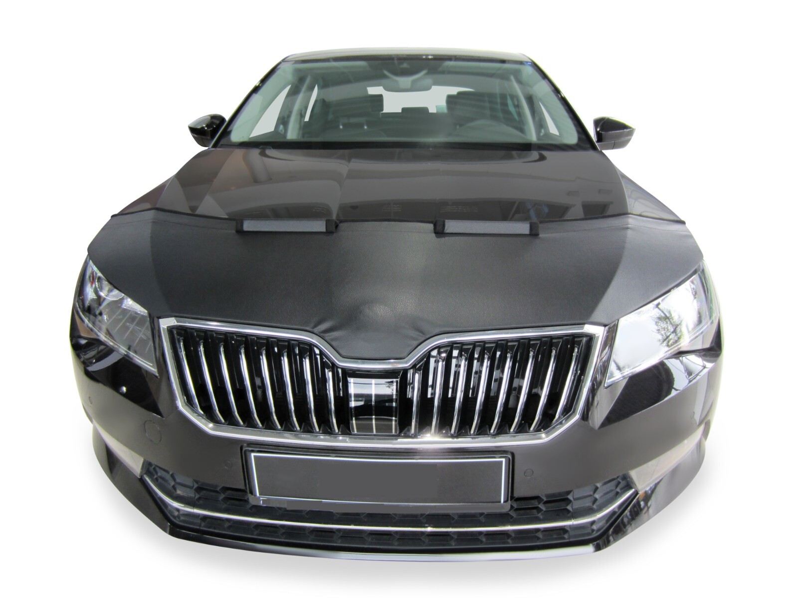 Carbon bra suitable for Skoda Superb III from 2015 stone chip protection hood…
