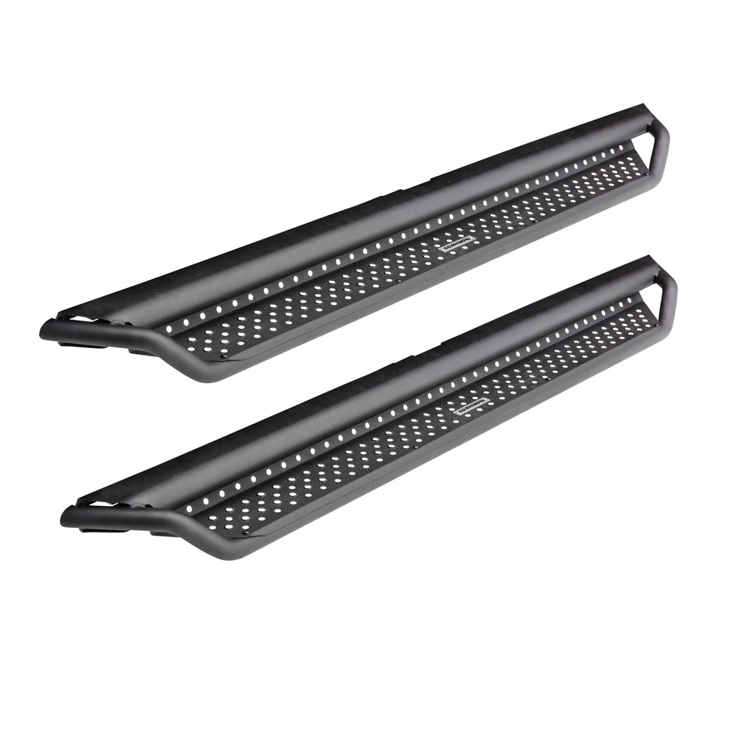 Go Rhino D14155T Dominator Xtreme D1 Side Steps with Rocker Panel Bracket Kit