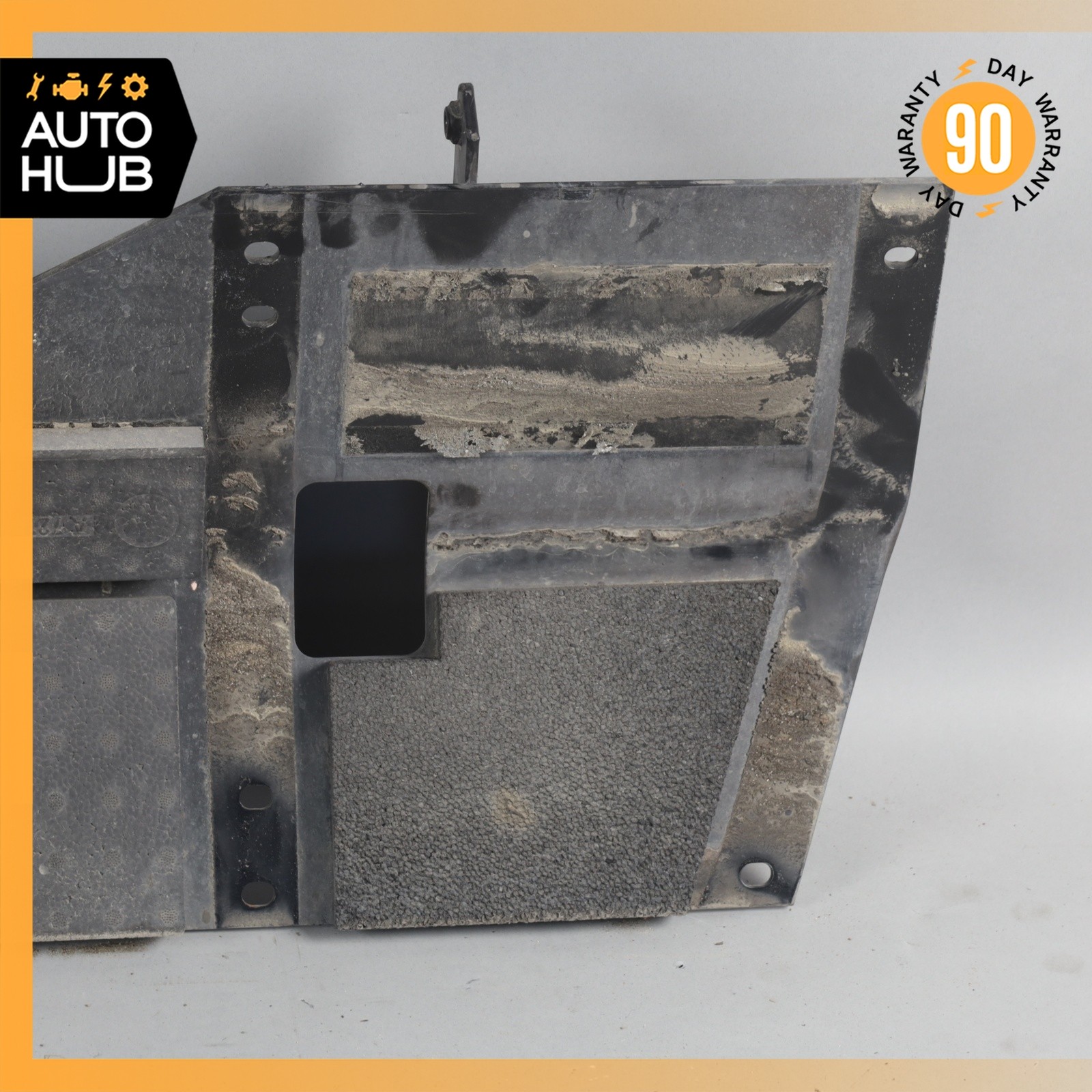 13-18 Mercedes W463 G550 G63 Rear Lower Fuel Tank Skid Plate Metal Shield OEM