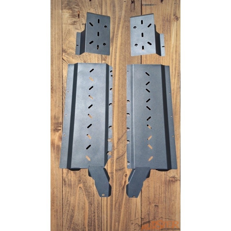 Mid-section & fuel tank aluminum alloy shields pack (Duster 3 / Bigste