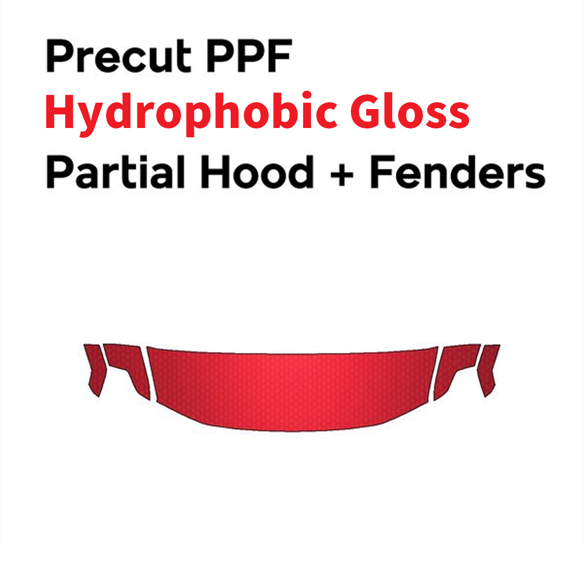 PreCut PPF Paint Protection Film Gloss DIY Clear Bra for GMC Hummer EV 2023-2025