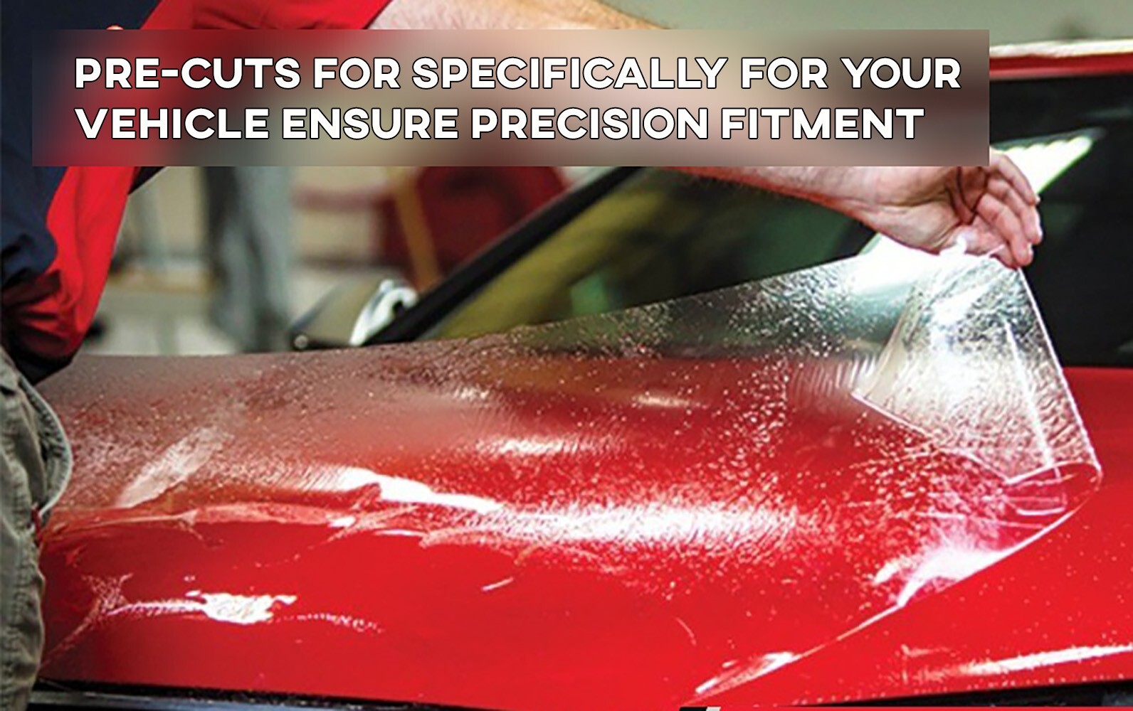 21-23 Santa Fe Pre-Cut Front Bumper Paint Protection Clear Film PPF