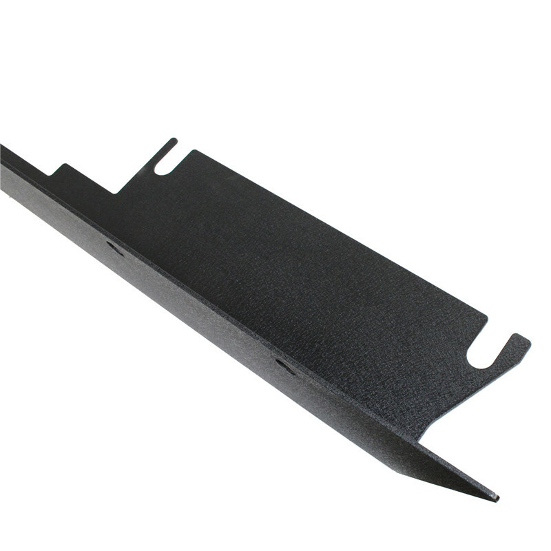 Hooke Road Body Side Armor Rock Slider Rocker Guards For Jeep Wrangler TJ 97-06