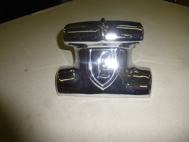 VINTAGE 1946 1948 LINCOLN ZEPHYR REAR CENTER BUMPER GUARD RECHROMED VERY NICE!!