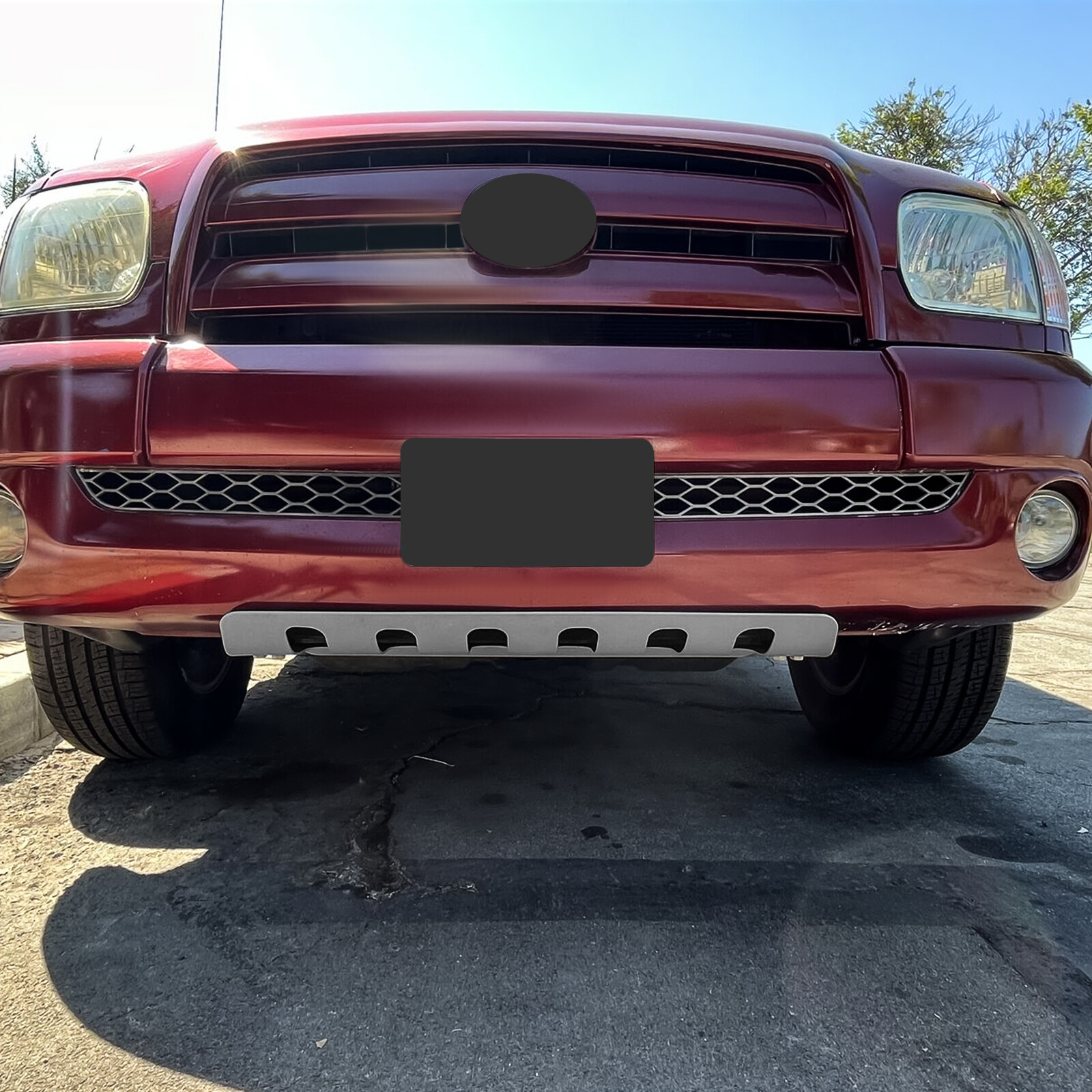For Toyota Tundra 2003-2006 / Sequoia 2003-2007 Front Skid Plate Aluminum