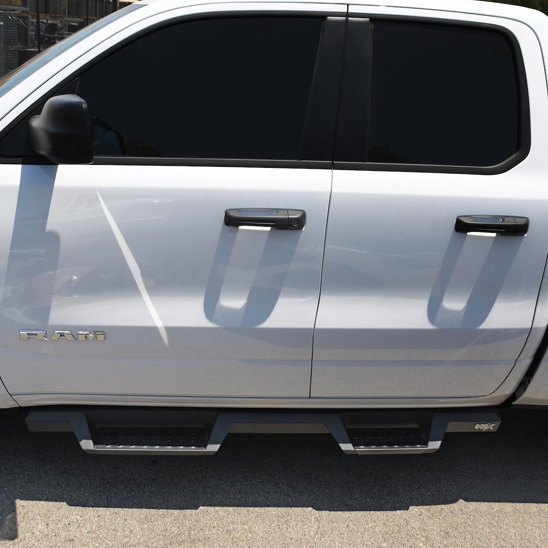 Westin Automotive 56-14095 Steel Square Black Powder Coated Nerf Bar