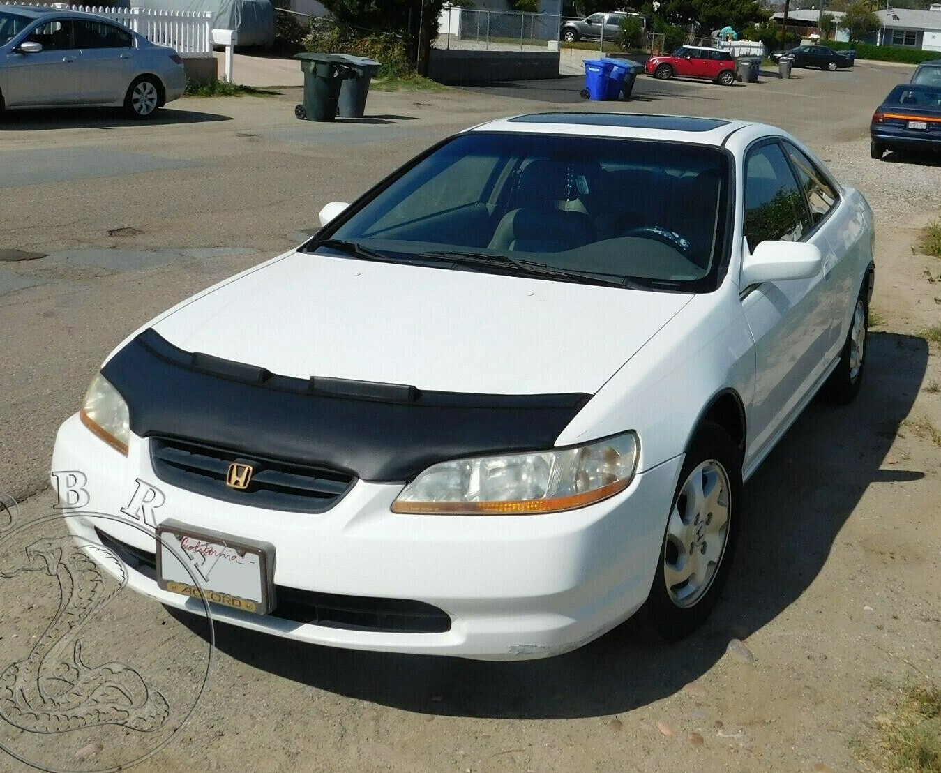 Car Bonnet Hood Bra Fits Honda Accord 1998 1999 2000 2001 2002 Sedan Coupe