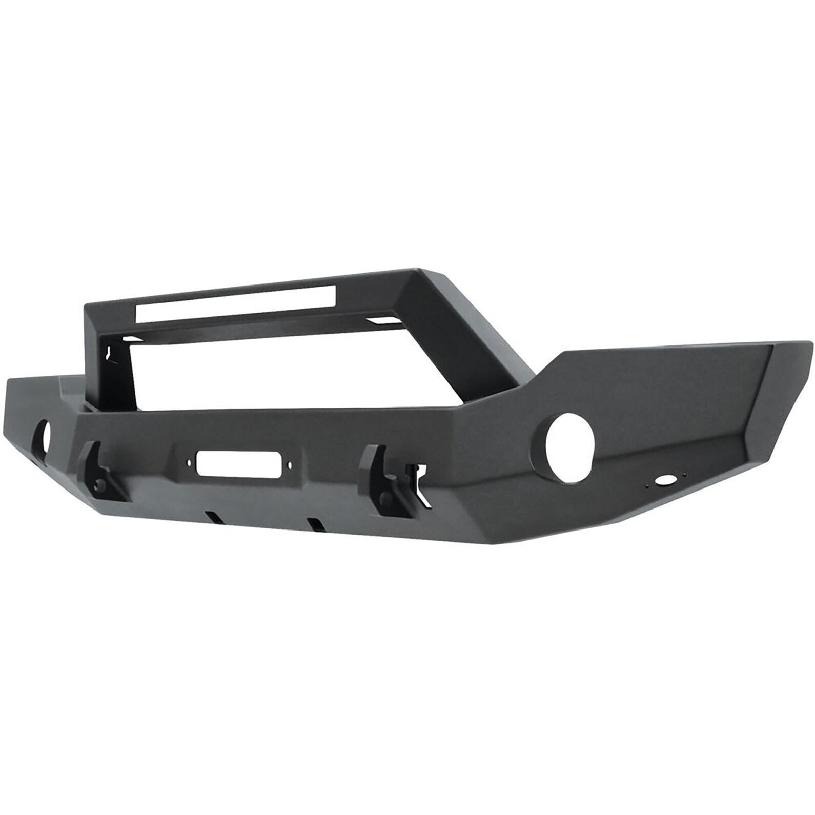 WJ2 Full Width Front Bumper w/ LED Light Cut-Out Black #59-80125 Westin
