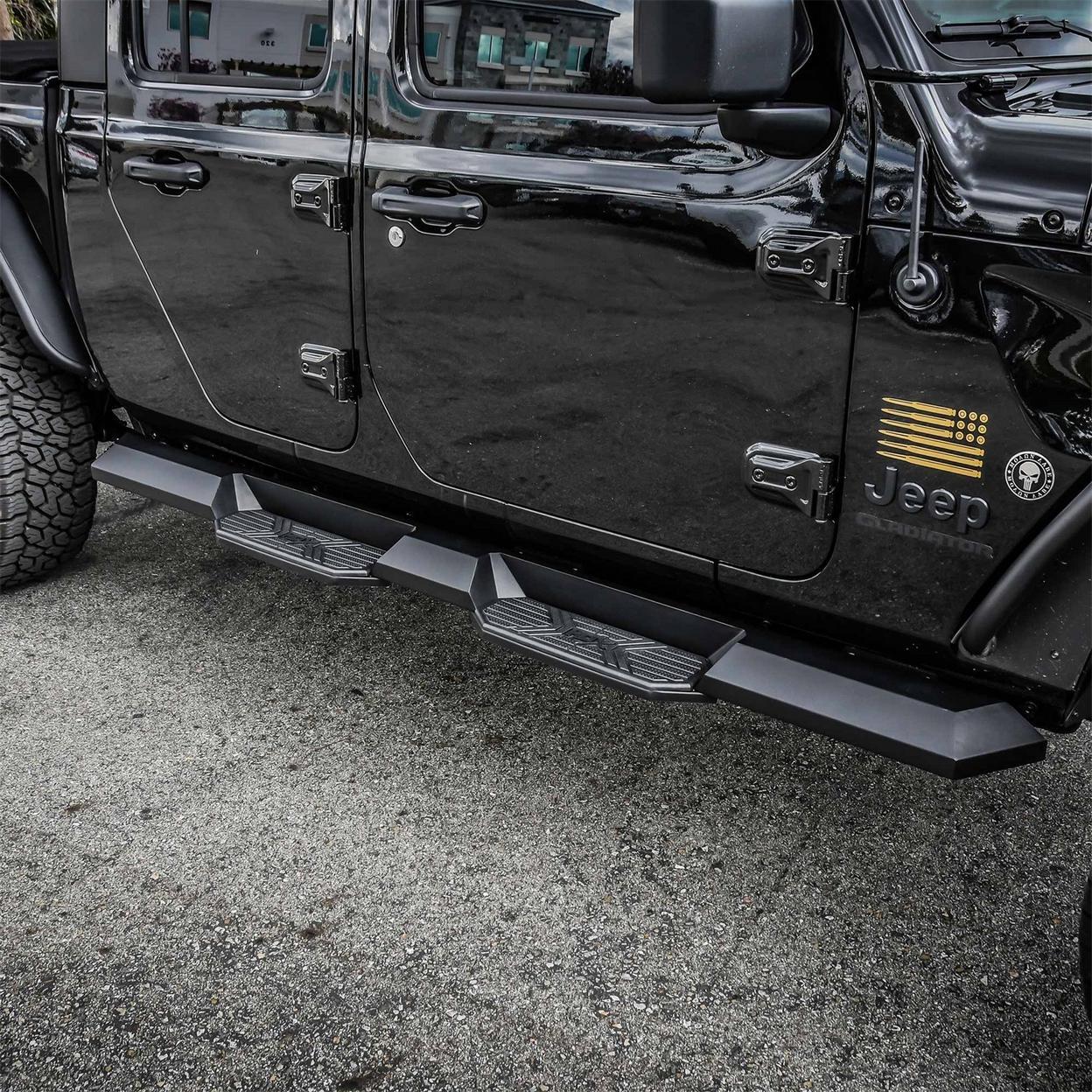 Westin HDX Xtreme Nerf Step Bars for Jeep Gladiator 2020 – Textured Black