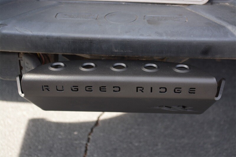 Rugged Ridge 18013.01 Hitch Skid Plate for Jeep Wrangler & Gladiator