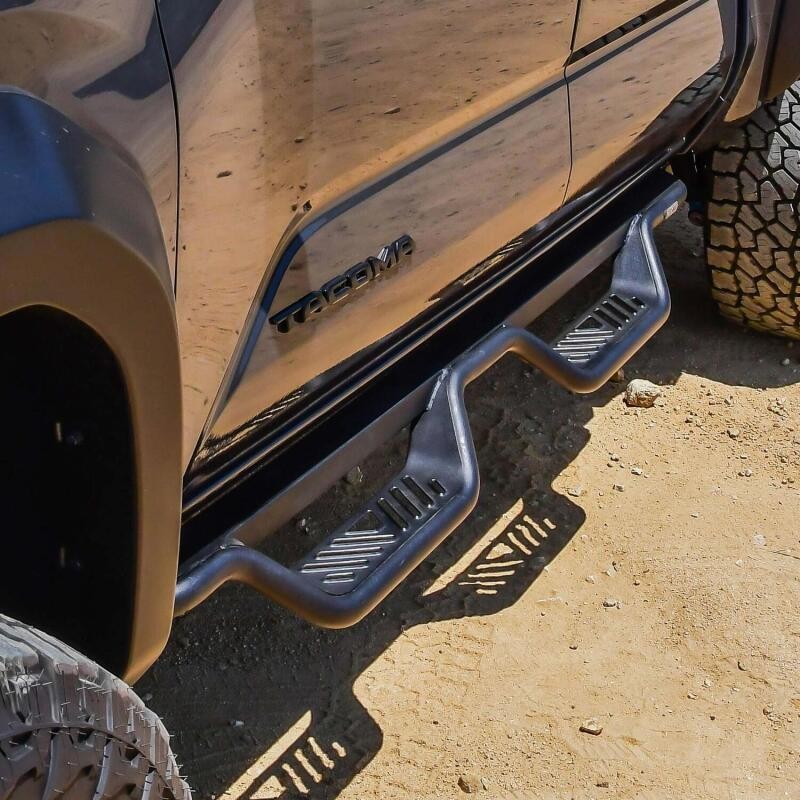 Westin Outlaw Drop Nerf Step Bars for Toyota Tacoma 2024 – Textured Black