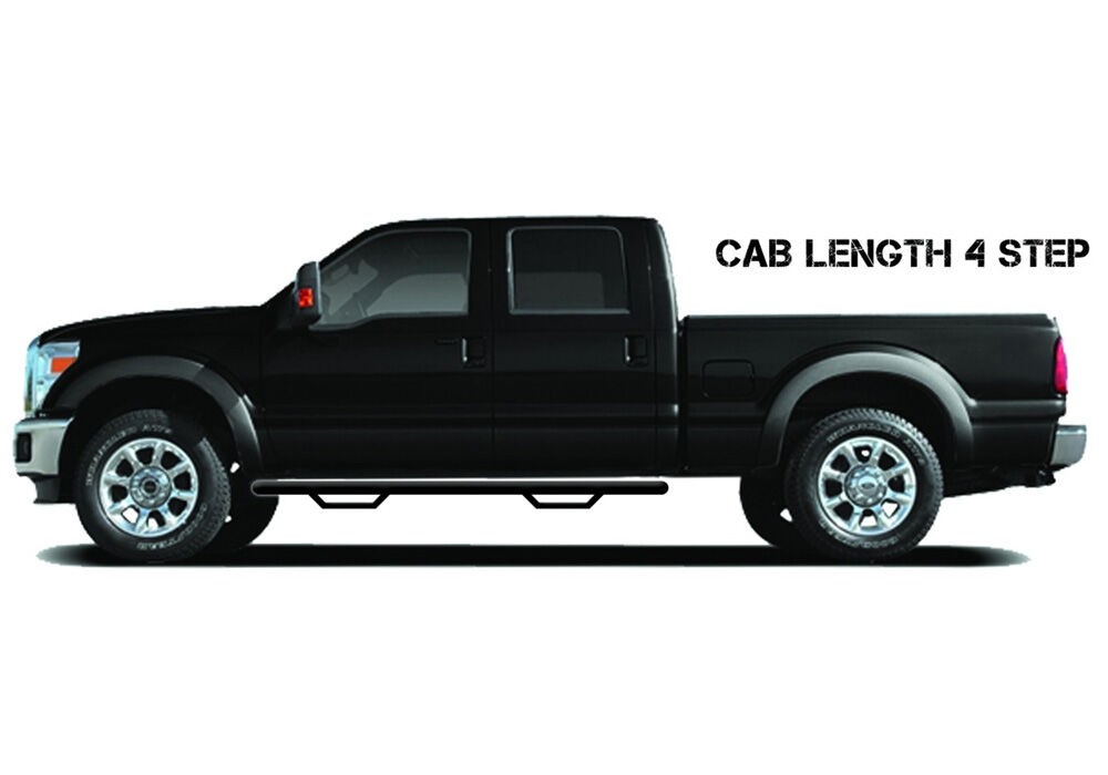 N-Fab D0984CC Cab Length Nerf Step Bar (2 Steps) For 2009-2015 Ram 1500