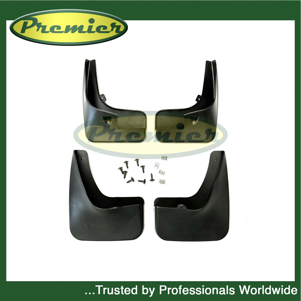 Tailored Mud Flaps Set of 4 For Citroen C2 2006-2013 Premier