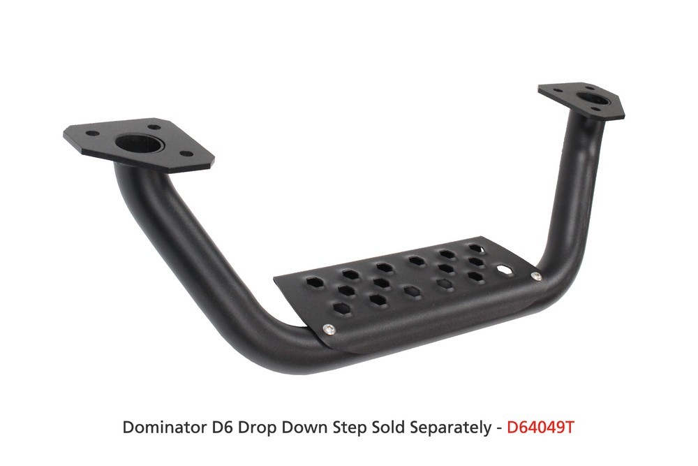 Go Rhino 19-20 Chevy 1500 Dominator Extreme D6 SideSteps Complete Kit w/SideStep