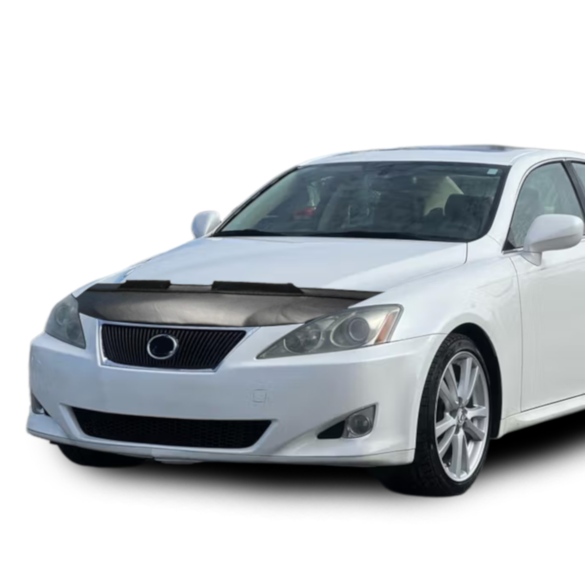 Black Car Bonnet Hood Bra Cover Mask For Lexus IS250 IS350 2006-2013