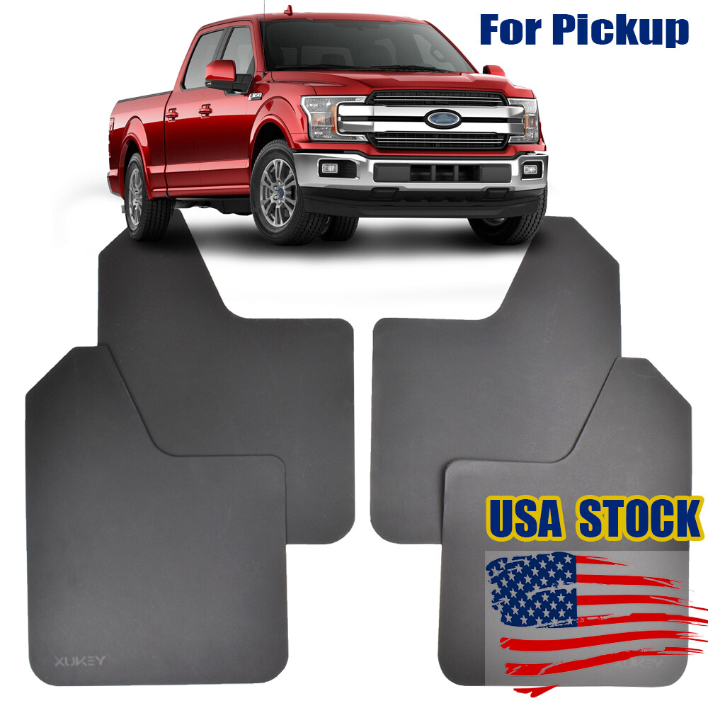 4Pcs Wide Rally Mud Flaps Splash Guards Mudguards For Ford F150 F150/250 F-Seris